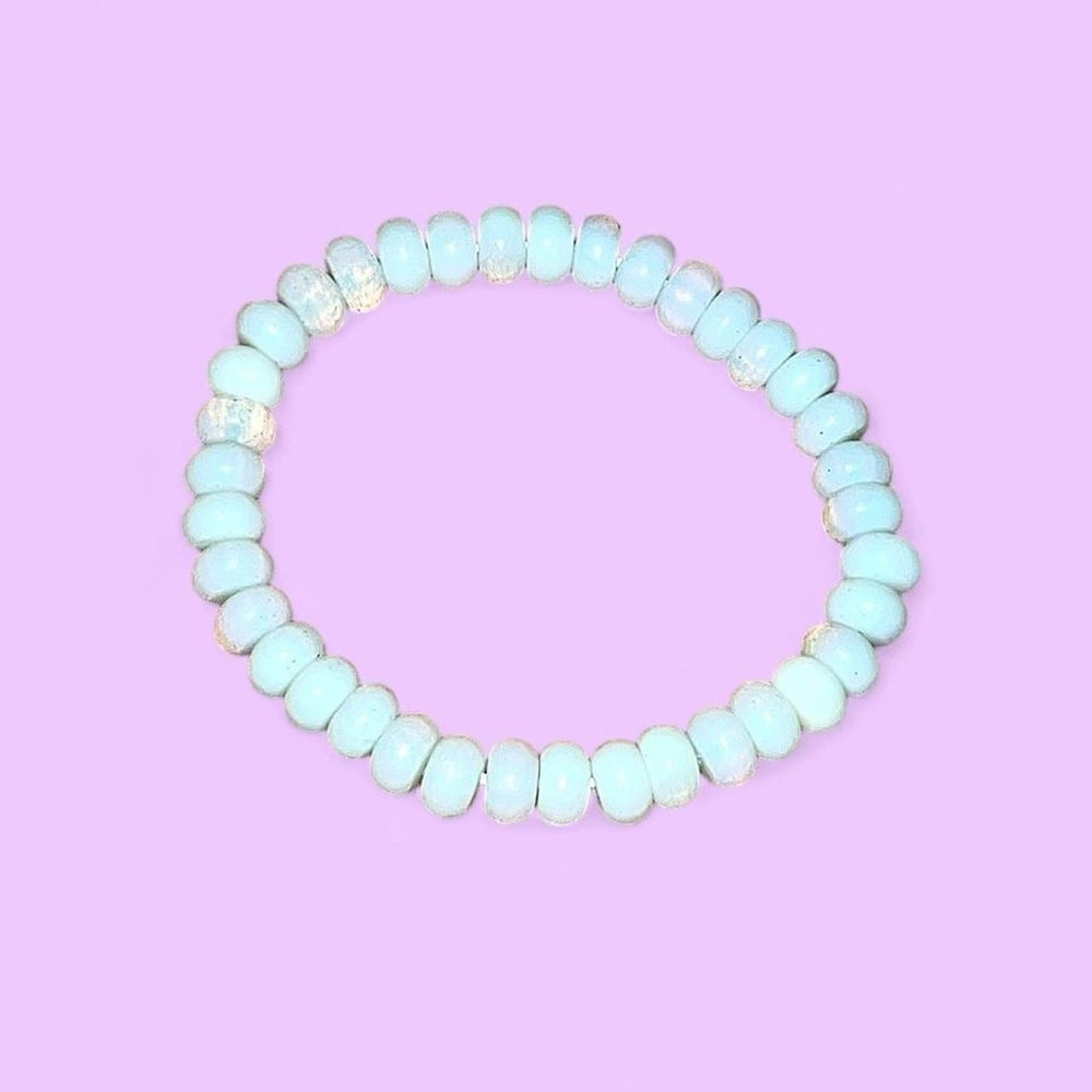 NWT Beautiful Opalite Necklace and Bracelet Set - Picture 5 of 5